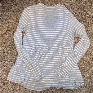 Long sleeve striped shirt